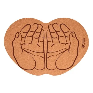 Купить Коврик пробковый для бани и сауны Ладони, 43x30 см, Банные штучки в интернет-магазине Akvilon.kz