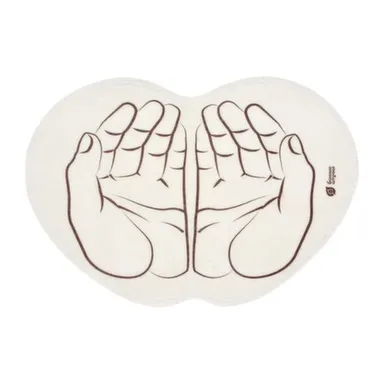 Купить Коврик войлочный для бани и сауны Ладони, 43x30 см, Банные штучки в интернет-магазине Akvilon.kz