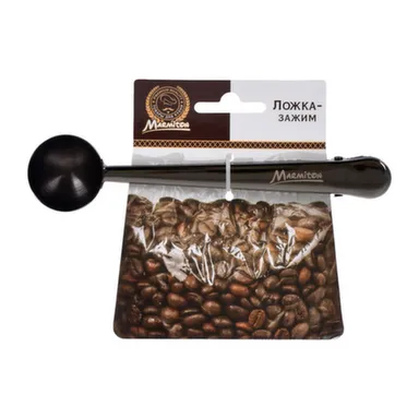 Купить Ложка-зажим для кофе и чая из нержавеющей стали 17x3,5см, Marmiton в интернет-магазине Akvilon.kz