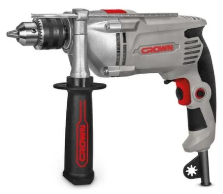 Купить Дрель 810 Вт, ударная, CT 10130, Crown в интернет-магазине Akvilon.kz