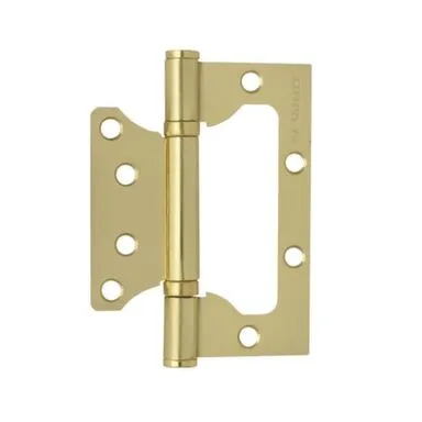 Купить Петля накладная универсальная 800-4 100x75x2,5 мм латунь(золото), Нора-М в интернет-магазине Akvilon.kz