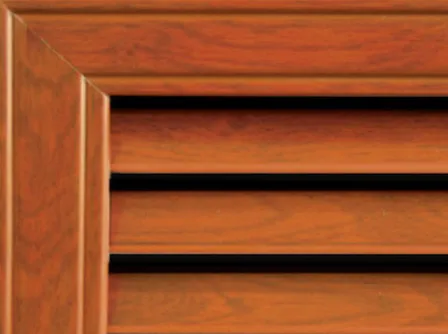 Купить Решетка радиаторная 600x600 мм Махагон в интернет-магазине Akvilon.kz