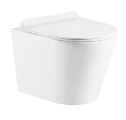 Купить Унитаз подвесной Nexus с сиденьем, белый, Vilonty в интернет-магазине Akvilon.kz
