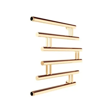 Купить Полотенцесушитель водяной Фокстрот Zip, золото, 600x600 мм, Indigo в интернет-магазине Akvilon.kz