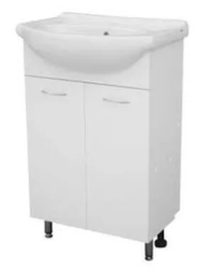 Купить Тумба разборная ИДЕАЛ 55 см под умывальник Идеал/Реал 56 см, Sanita в интернет-магазине Akvilon.kz