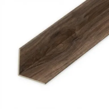 Купить Уголок ПВХ Орех Грецкий 22,5x22,5x3000 мм, ВЕК в интернет-магазине Akvilon.kz