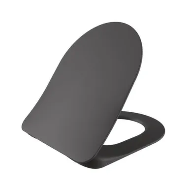 Купить Сиденье DUCK для унитаза антрацит матовый/Creavit в интернет-магазине Akvilon.kz