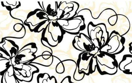 Купить Вставка Монро черный 25x40 см, Нефрит Керамика в интернет-магазине Akvilon.kz