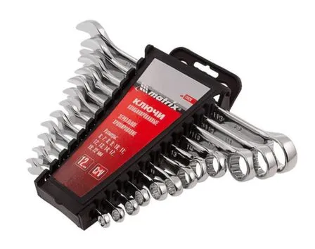 Купить Набор комбинированных гаечных ключей 6-22 мм, 12 предметов, Matrix в интернет-магазине Akvilon.kz