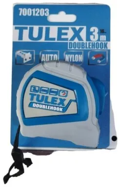 Купить Рулетка 3м/16мм, прорезиненный корпус, Tulex в интернет-магазине Akvilon.kz