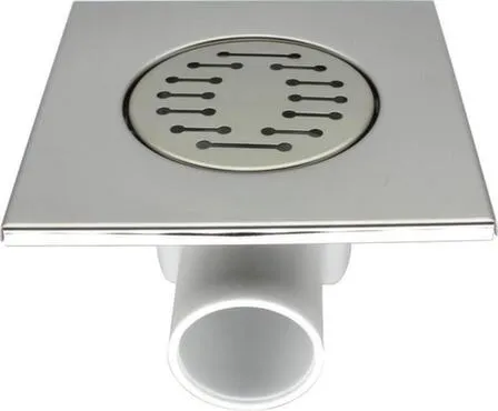 Купить Трап горизонтальный 150x150мм с выпуском d 50мм, Aquant в интернет-магазине Akvilon.kz