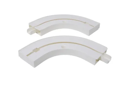 Купить Закругление, 1 ряд, белый, 1 пара, Магеллан в интернет-магазине Akvilon.kz