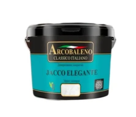 Купить Краска декоративная Jacco Elegante, 0,9 кг, Arcobaleno в интернет-магазине Akvilon.kz