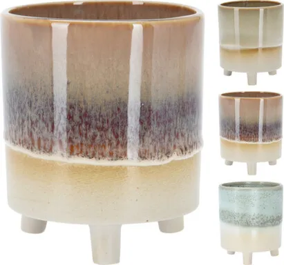 Купить Кашпо для цветов 10x10x11,5 см, в асс, Koopman в интернет-магазине Akvilon.kz