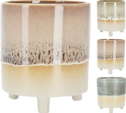 Купить Кашпо для цветов 12,8x12,8x11,5 см, в асс, Koopman в интернет-магазине Akvilon.kz