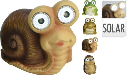 Купить Лампа солярная Садовое животное, 11x9,5x12 см, дизайн в ассортименте, Koopman в интернет-магазине Akvilon.kz