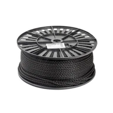 Купить Шнур хозяйственно-бытовой с сердечником 5 мм, черный, Стройбат в интернет-магазине Akvilon.kz