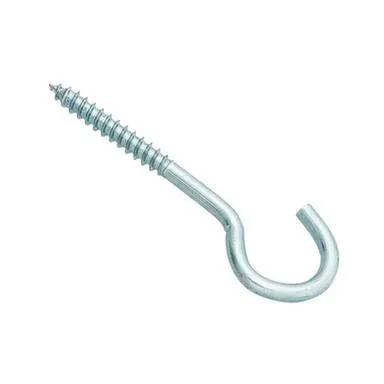 Купить Крюк-полукольцо 8x100 мм, белый цинк, 1 шт, Стройбат в интернет-магазине Akvilon.kz