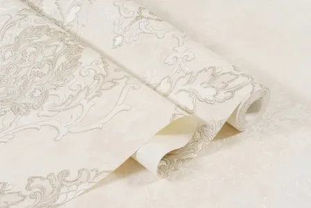 Купить Обои виниловые на флизелиновой основе Рафаэлла, мотив, бежевый, 1,06x10 м, Артекс в интернет-магазине Akvilon.kz