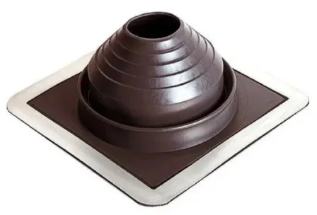 Купить Проходка кровельная №4 комби (75-160) коричневая в интернет-магазине Akvilon.kz