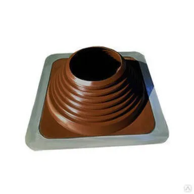 Купить Проходка кровельная №7 прямая (152-280) коричневая в интернет-магазине Akvilon.kz