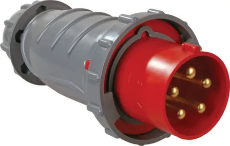 Купить Вилка переносная ССИ-035 63А-6ч/200/346-240/415В 3Р+РЕ+N IP67 MAGNUM ИЭК в интернет-магазине Akvilon.kz