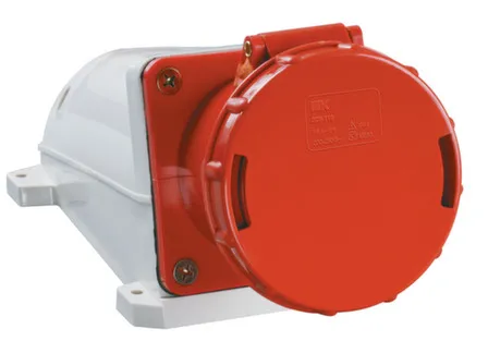 Купить Розетка стационарная ССИ-135 3Р+РЕ+N 63А 380-415В IP54 IEK в интернет-магазине Akvilon.kz