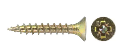 Купить Шуруп универсальный желтый 3x25 в интернет-магазине Akvilon.kz