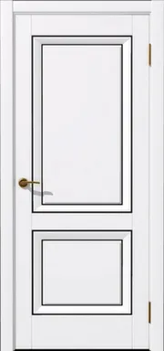 Купить Дверь межкомнатная МУЗА Бета Софт тач белый 800 Дубрава Сибирь в интернет-магазине Akvilon.kz