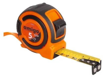 Купить Рулетка 5м/25мм, Amigo Grande в интернет-магазине Akvilon.kz