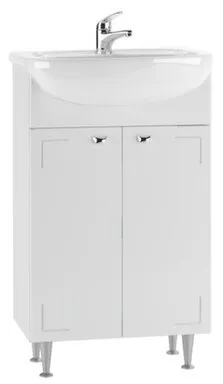 Купить Тумба Классик без ящика с умывальником Элегия 50 см, Домино в интернет-магазине Akvilon.kz