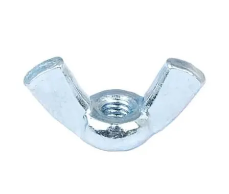 Купить Гайка барашковая DIN315, белый цинк, М4, 3 шт, Стройбат в интернет-магазине Akvilon.kz