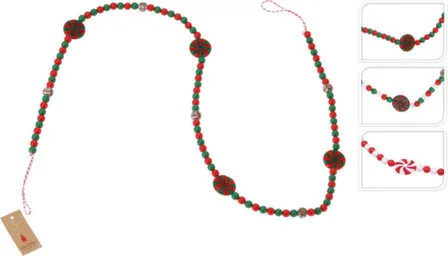 Купить Гирлянда декоративная неэлектрическая, длина 140 см, в ассортименте, Koopman в интернет-магазине Akvilon.kz