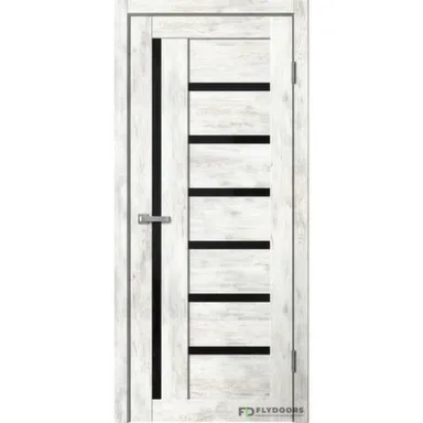 Купить Дверное полотно BARN B04 Ель альпийская 600x2000мм черн стекло в интернет-магазине Akvilon.kz