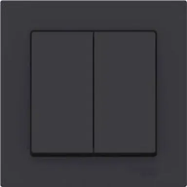 Купить Выключатель 2-клавишный Schneider Electric Atlas в интернет-магазине Akvilon.kz