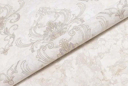 Купить Обои виниловые на флизелиновой основе Сорренто, мотив, бежевый холодный, 1,06x10 м, Артекс в интернет-магазине Akvilon.kz