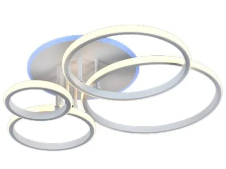 Купить Люстра светодиодная Галактика 120 Вт ф615x605x195 белый RGB в интернет-магазине Akvilon.kz