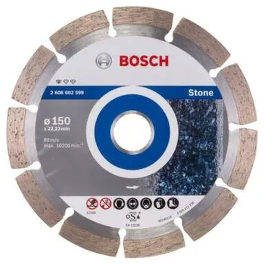 Купить Алмазный диск для УШМ по камню Ø150 мм Professional for Stone, Bosch в интернет-магазине Akvilon.kz