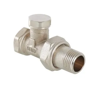 Купить Клапан радиаторный настроечный прямой внутренняя - наружная резьба 1/2" VALTEC в интернет-магазине Akvilon.kz