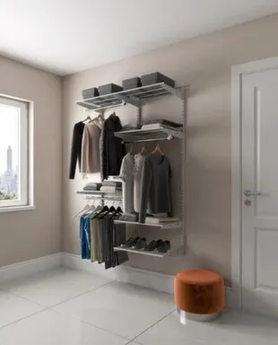 Купить Гардеробная система G120 Optima белая 2050x1300x450 мм в интернет-магазине Akvilon.kz