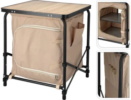 Купить Мебель метал - стол для кемпинга 48x48x53,5см, Koopman в интернет-магазине Akvilon.kz