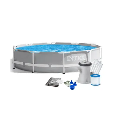 Купить Бассейн каркасный Prism Frame 305x76 см, 4485 л, Ф-насос, INTEX в интернет-магазине Akvilon.kz