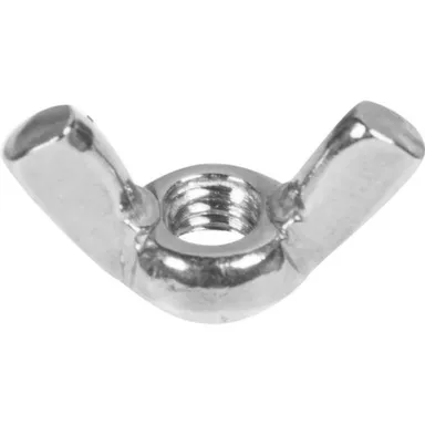 Купить Гайка нержавеющая барашковая DIN315, М4, 10 шт, Стройбат в интернет-магазине Akvilon.kz
