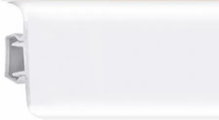 Купить Плинтус напольный ПВХ Rico Leo 56x22x2500 мм Белый в интернет-магазине Akvilon.kz