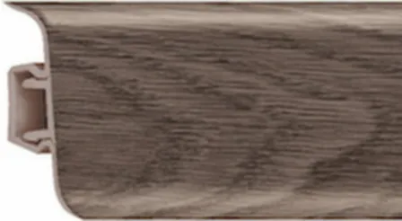 Купить Плинтус напольный ПВХ Rico Leo 56x22x2500 мм Дуб мореный в интернет-магазине Akvilon.kz