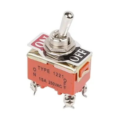 Купить Тумблер 250В 15А ON-OFF 2п в интернет-магазине Akvilon.kz