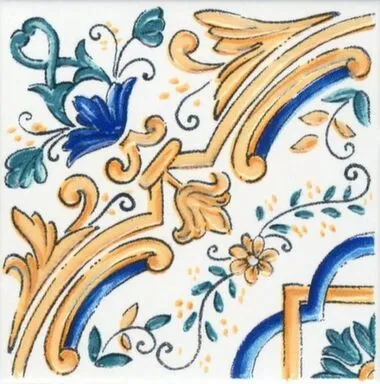 Купить Вставка Капри Майолика 9,9x9,9 см, Кerama Мarazzi в интернет-магазине Akvilon.kz