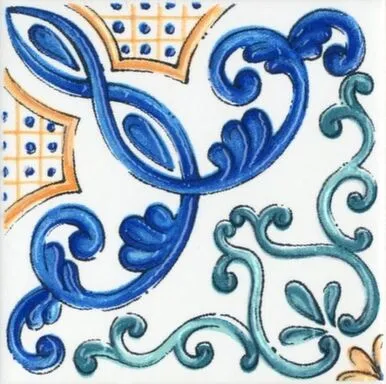 Купить Вставка Капри Майолика 9,9x9,9 см, Кerama Мarazzi в интернет-магазине Akvilon.kz