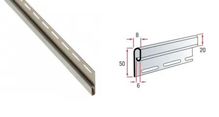Купить Планка финишная Альта Профиль 3000 мм бежевый в интернет-магазине Akvilon.kz