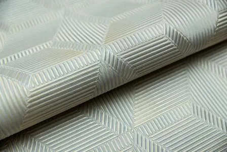 Купить Обои виниловые на флизелиновой основе Геометрия мотив голубой золотой, Керама Марацци в интернет-магазине Akvilon.kz